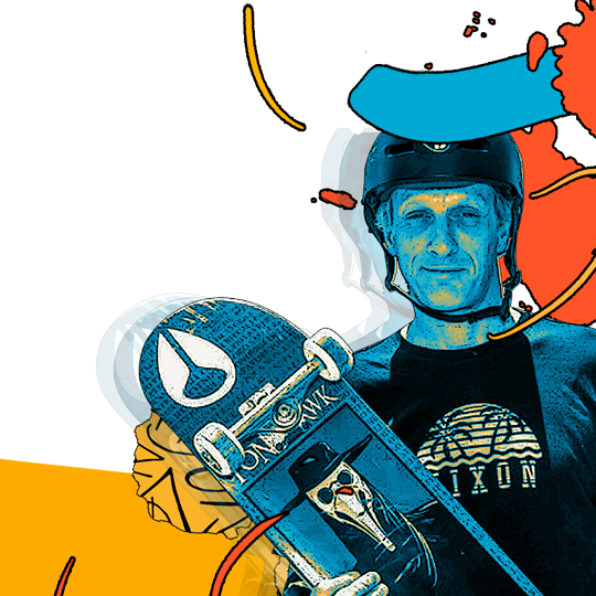 Freestyle de la mano de Tony Hawk